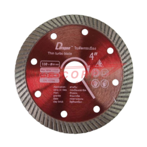 ใบตัดกระเบื้อง 4″ รุ่น SD601A1R (Red)